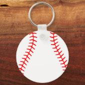 I Liebe Baseball Schlüsselanhänger (Rückseite)