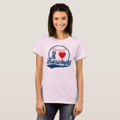 I Liebe Baseball Shirt (Vorne ganz)