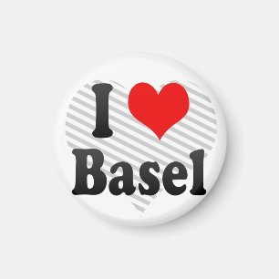 I Liebe Basel, die Schweiz Magnet