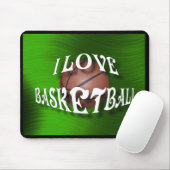 I LIEBE BASKETBALL-MOUSEPAD MOUSEPAD (Mit Mouse)