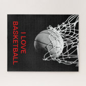 I Liebe Basketball Puzzle (Horizontal)