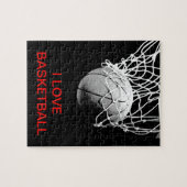 I Liebe Basketball Puzzle (Horizontal)