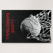I Liebe Basketball Puzzle (Horizontal)