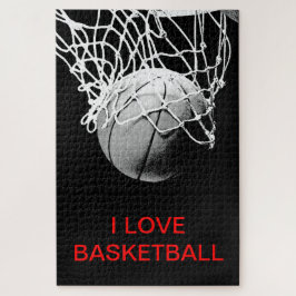 I Liebe Basketball Puzzle