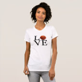 I Liebe Basketball T-Shirt (Vorne ganz)