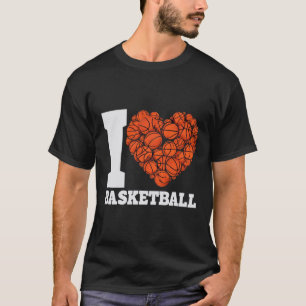 I Liebe Basketball T-Shirt
