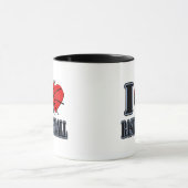 I Liebe Basketball - Tasse (Zentrum)