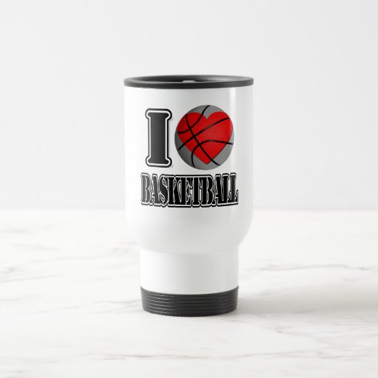 I Liebe Basketball - Tasse (Mittel)