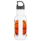 I Liebe Basketball Trinkflasche (Rückseite)