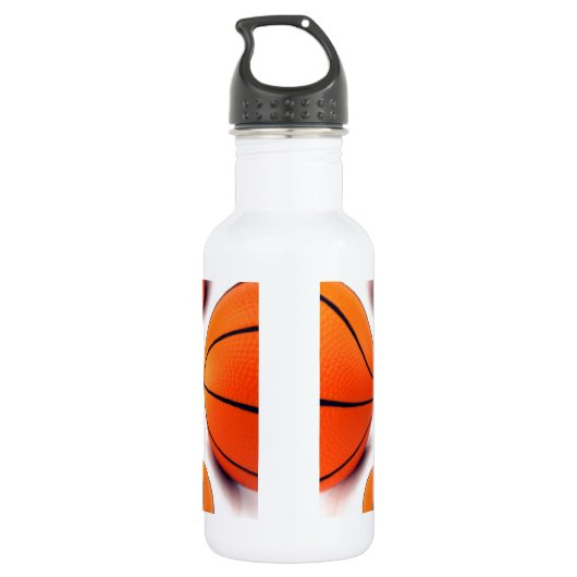I Liebe Basketball Trinkflasche (Rückseite)
