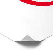 I Liebe Basketballspiel Poster (Ecke)