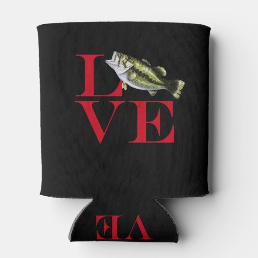 I Liebe Bass Dosenkühler (Rückseite)