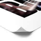 I Liebe Bass Poster (Ecke)