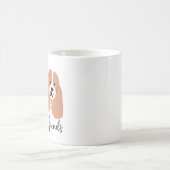 I Liebe Basset Hounds Kaffeetasse (Mittel)