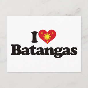 I Liebe Batangas Postkarte