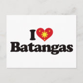 I Liebe Batangas Postkarte (Vorderseite)