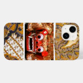 I Liebe Batik iPhone Case (Rückseite (Horizontal))