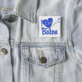 I Liebe Baton Button (Beispiel)