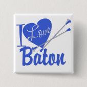 I Liebe Baton Button (Vorderseite)