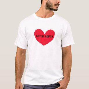 I Liebe Baton Rouge Heimat Louisiana Zuhause Staat T-Shirt