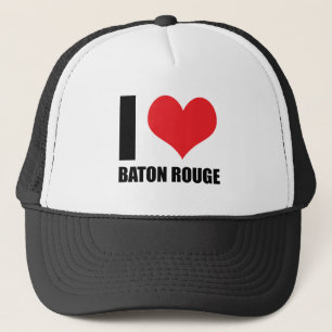 I Liebe Baton Rouge Truckerkappe