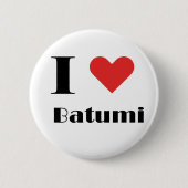 I Liebe Batumi Button (Vorderseite)