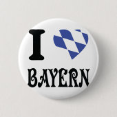 I Liebe Bayern Button (Vorderseite)