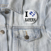 I Liebe Bayern Button (Beispiel)