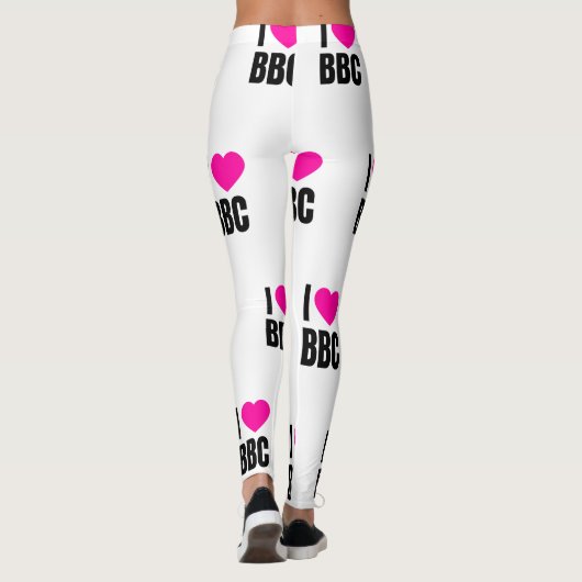 I Liebe BBC Leggings (Rückseite)