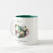 I Liebe Beach Glass Tasse (Vorderseite Links)