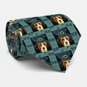 I LIEBE BEAGLE KRAWATTE (Gerollt)