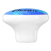 I LIEBE BEAM - GYMNASTICS Keramik Pull Knobs Keramikknauf (Seitenansicht)