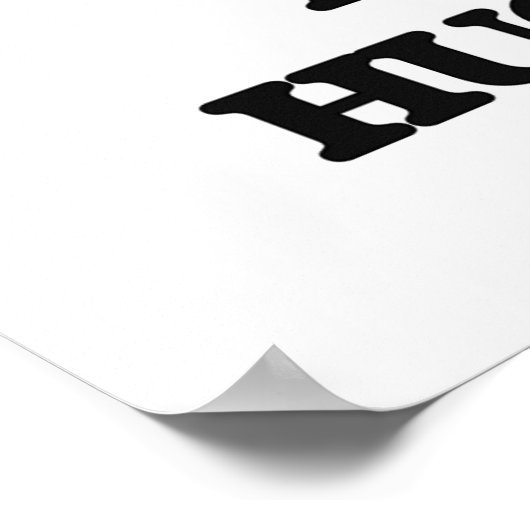 I Liebe Bear Hugging Poster (Ecke)