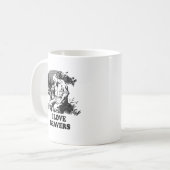 I Liebe Beavers Kaffeetasse (Vorderseite Links)