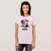 I Liebe Beavers T-Shirt (Vorne ganz)