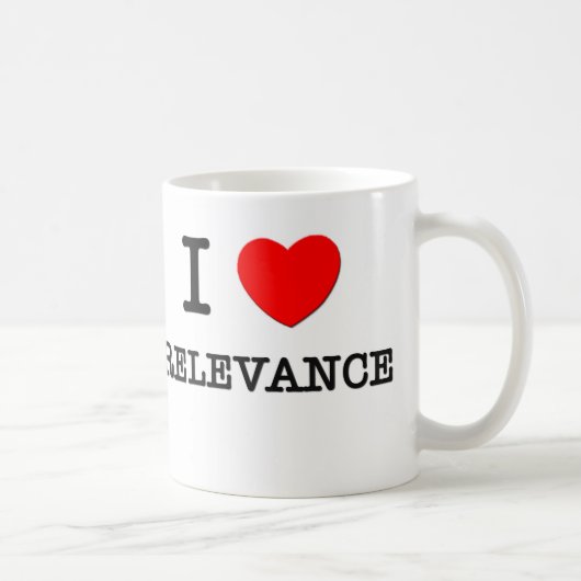 I Liebe-Bedeutung Kaffeetasse (Rechts)