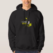 I Liebe Bee Hoodie (Vorderseite)