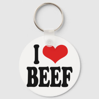 I Liebe Beef Schlüsselanhänger