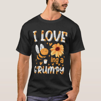 I Liebe Beeing Grumpy Family Beekeeper Farm Honig T-Shirt