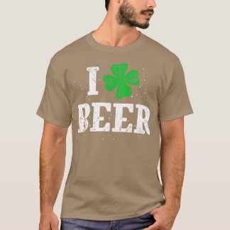 I Liebe Beer St Patricks Day for Men Women (2) T-Shirt