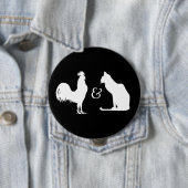 I Liebe beide - Button (Beispiel)