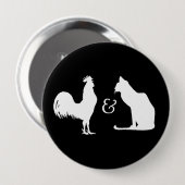 I Liebe beide - Button (Vorne & Hinten)