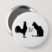 I Liebe beide Button (Vorne & Hinten)