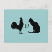 I Liebe beide Postkarte (Vorderseite)