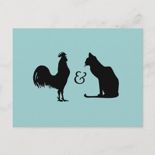 I Liebe beide Postkarte (Vorderseite)