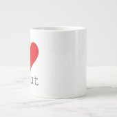 I Liebe Beirut Jumbo-Tasse (Vorderseite)
