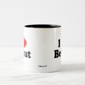 I Liebe Beirut Zweifarbige Tasse (Mittel)