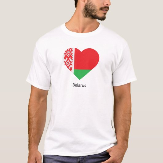 I Liebe Belarus T-Shirt (Vorderseite)