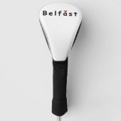 I Liebe Belfast Golf Headcover (Vorderseite)