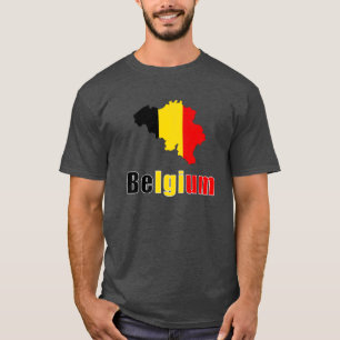 I Liebe Belgien - Belgien - Flagge T-Shirt